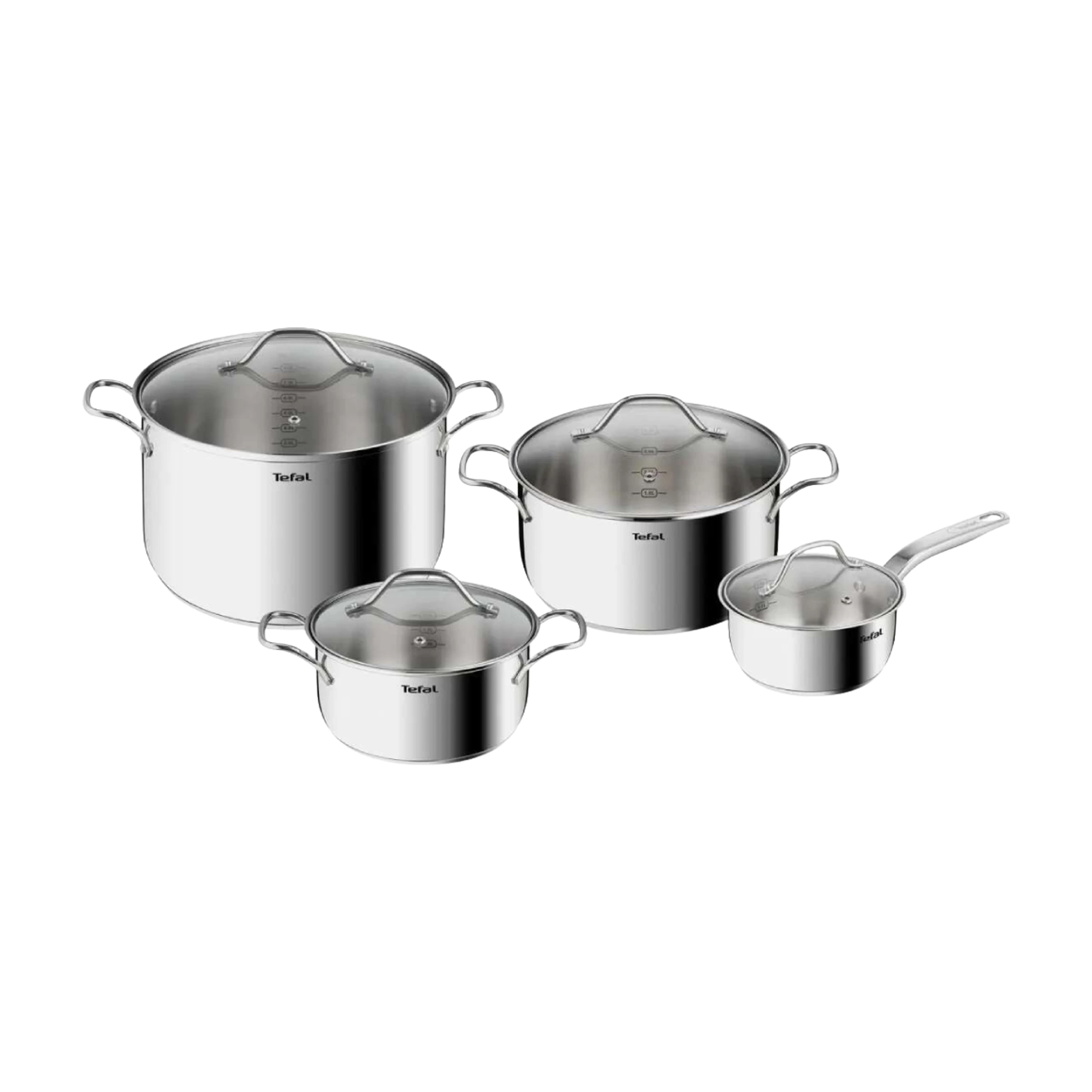 Tefal 8-Piece Cookware Set B864S874