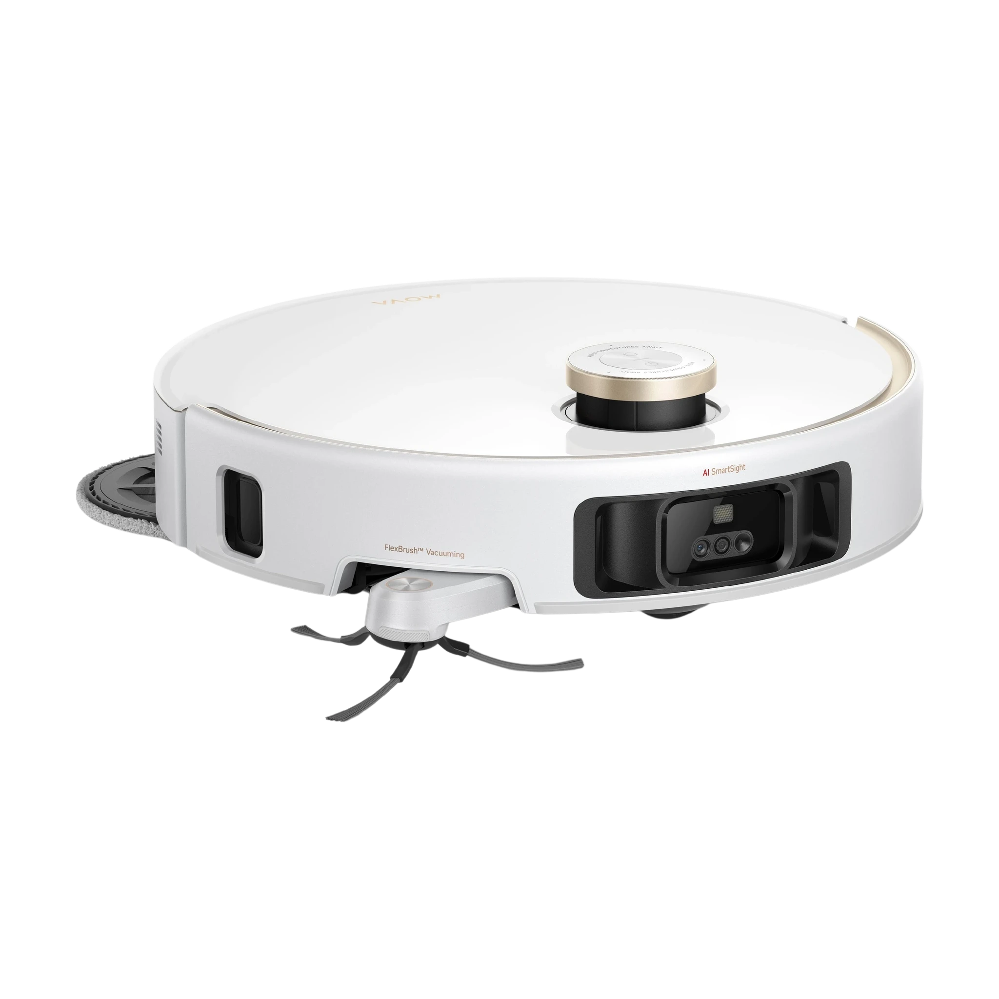 MOVA V50 Ultra Roller Complete Robot Vacuum with Docking Station White